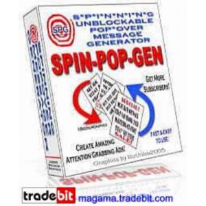 Amazing Spinning Popup Generator - (MRR)
