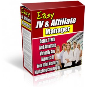 Easy Jv & Affiliate Manager Script