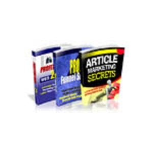 3 PLR Books - (MRR)