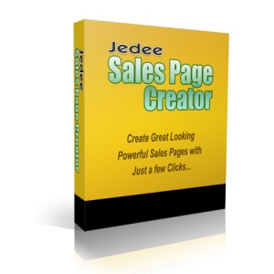 Jedee Sales Page Creator